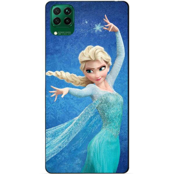 

Силиконовый чехол бампер Candy для Huawei P40 Lite с рисунком Эльза