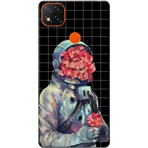

Силиконовый бампер чехол Candy для Xiaomi Redmi 9c с рисунком Букет цветов