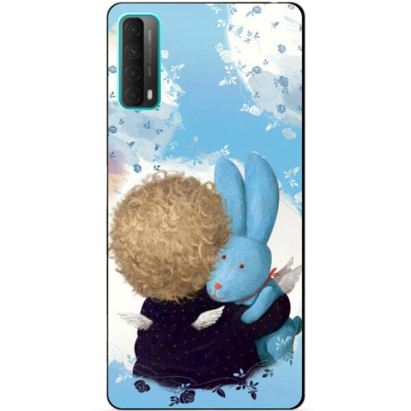 

Силиконовый бампер чехол Candy для Huawei P Smart 2021 с рисунком Любимый зайка