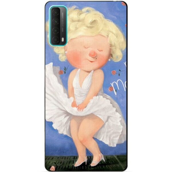 

Силиконовый бампер чехол Candy для Huawei P Smart 2021 с рисунком Монро Гапчинская