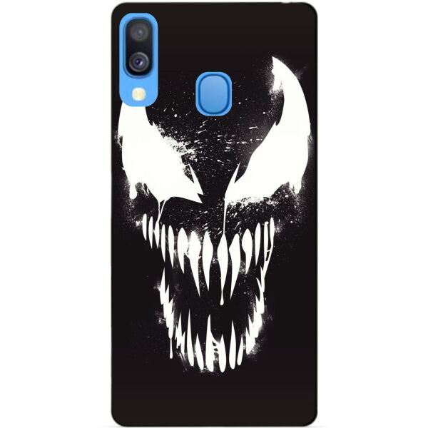 

Силиконовый бампер чехол Candy для Samsung A40 2019 Galaxy A405f с рисунком Я Веном