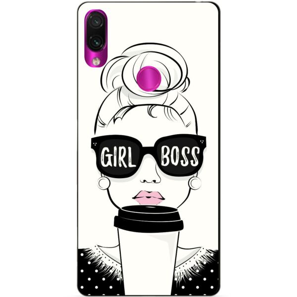 

Чехол силиконовый Candy для Xiaomi Redmi 7 с рисунком Girl Boss