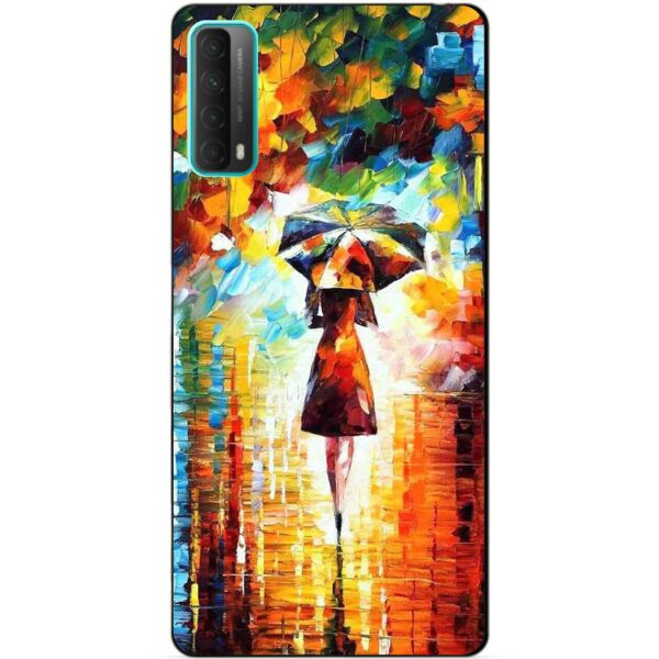 

Силиконовый бампер чехол Candy для Huawei P Smart 2021 с рисунком Прогулка