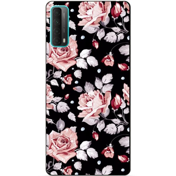 

Силиконовый бампер чехол Candy для Huawei P Smart 2021 с рисунком Розы