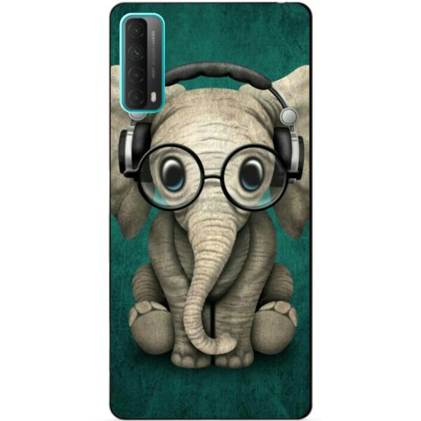 

Силиконовый бампер чехол Candy для Huawei P Smart 2021 с рисунком Слоник