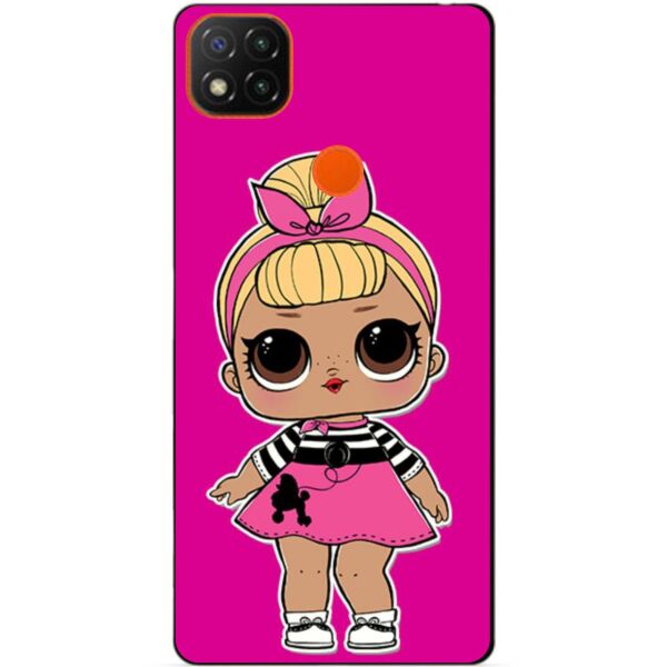 

Силиконовый бампер чехол Candy для Xiaomi Redmi 9c с рисунком Кукла Лол