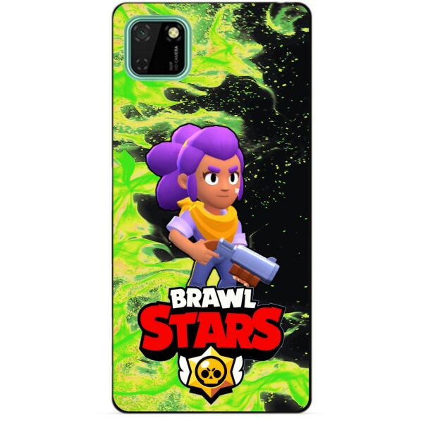 

Силиконовый чехол бампер Candy для Huawei Y5p с Героем Brawl Stars Шелли