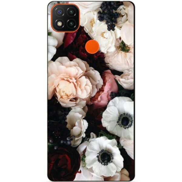 

Силиконовый бампер чехол Candy для Xiaomi Redmi 9c с рисунком Маки
