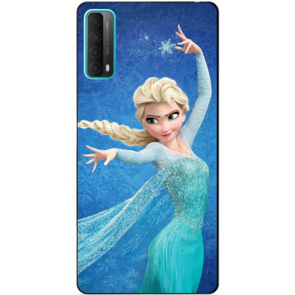 

Силиконовый бампер чехол Candy для Huawei P Smart 2021 с рисунком Эльза