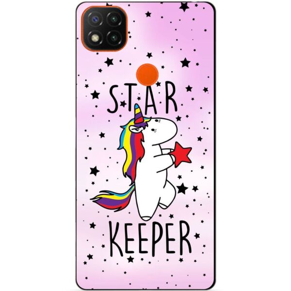 

Силиконовый бампер чехол Candy для Xiaomi Redmi 9c с рисунком Пони Единорог