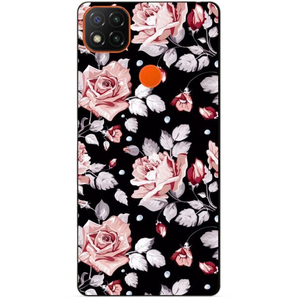

Силиконовый бампер чехол Candy для Xiaomi Redmi 9c с рисунком Розы