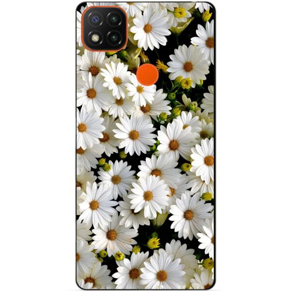 

Силиконовый бампер чехол Candy для Xiaomi Redmi 9c с рисунком Ромашки