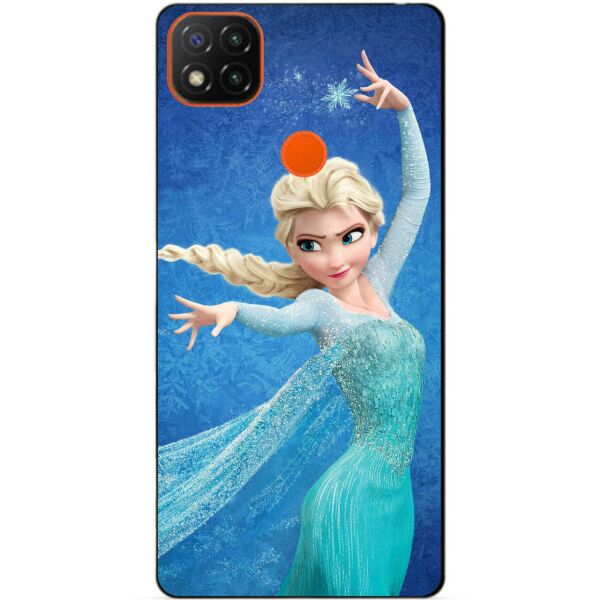 

Силиконовый бампер чехол Candy для Xiaomi Redmi 9c с рисунком Эльза