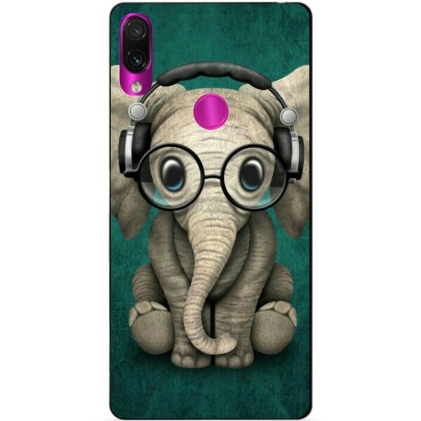 

Чехол силиконовый Candy для Xiaomi Redmi 7 с рисунком Слоник