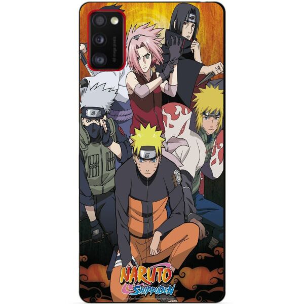 

Силиконовый бампер чехол Candy для Samsung A41 с рисунком Naruto Аниме