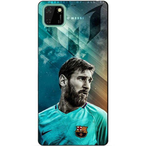 

Силиконовый чехол бампер Candy для Huawei Y5p с рисунком Messi