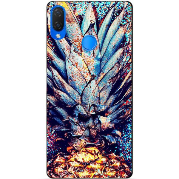 

Силиконовый бампер чехол Candy для Huawei P Smart Plus с рисунком Ананас