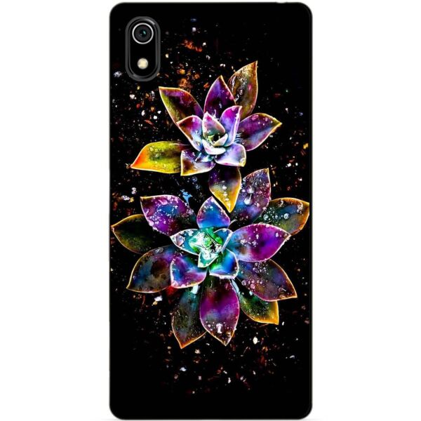 

Чехол силиконовый Candy для Xiaomi Redmi 7a с рисунком Волшебные цветы