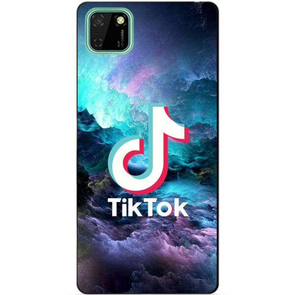 

Силиконовый чехол бампер Candy для Huawei Y5p с рисунком Tik Tok