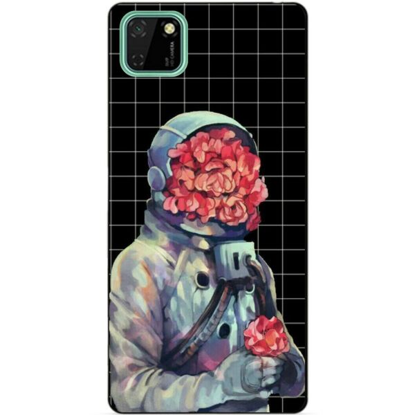 

Силиконовый чехол бампер Candy для Huawei Y5p с рисунком Букет