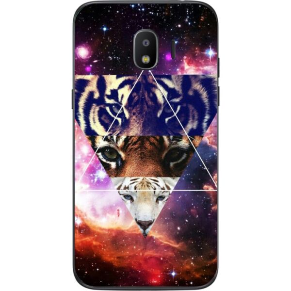 

Чехол силиконовый бампер Candy для Samsung J2 2018 Galaxy J250 с рисунком Галактика