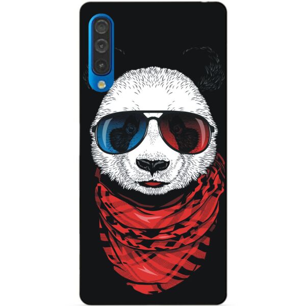 

Силиконовый бампер чехол Candy для Samsung A50 2019 Galaxy A505f с рисунком Панда