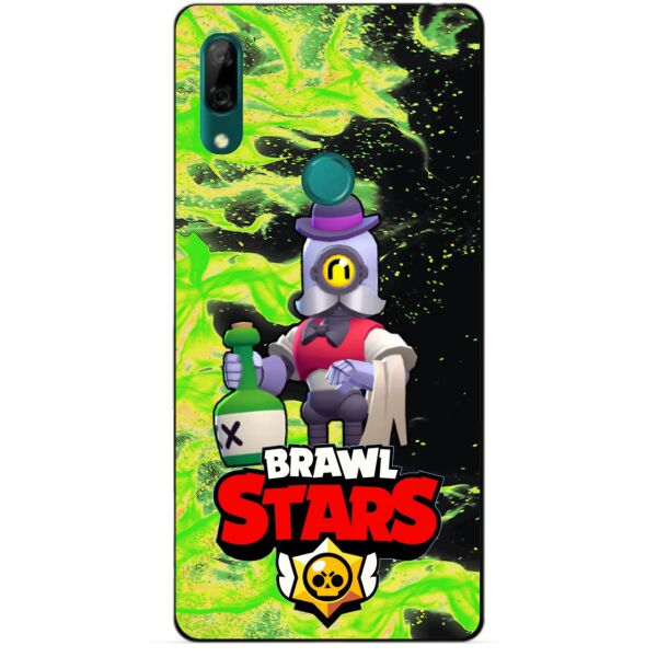 

Силиконовый бампер чехол Candy для Huawei P Smart Z с Героем Brawl Stars Барли