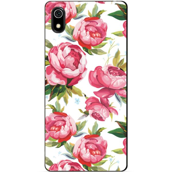

Чехол силиконовый Candy для Xiaomi Redmi 7a с рисунком Пионы