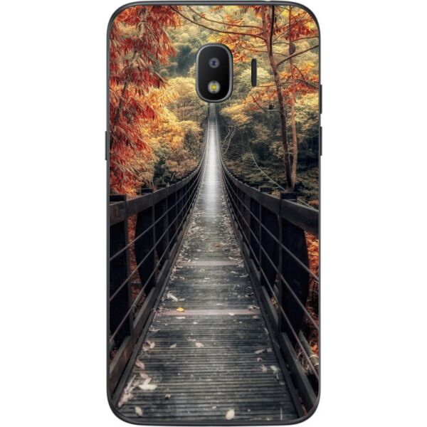 

Чехол силиконовый бампер Candy для Samsung J2 2018 Galaxy J250 с рисунком Мост