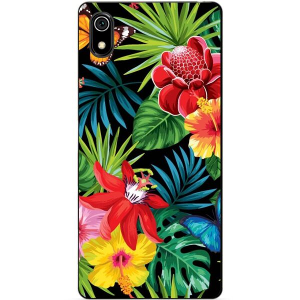 

Чехол силиконовый Candy для Xiaomi Redmi 7a с рисунком Тропически цветы