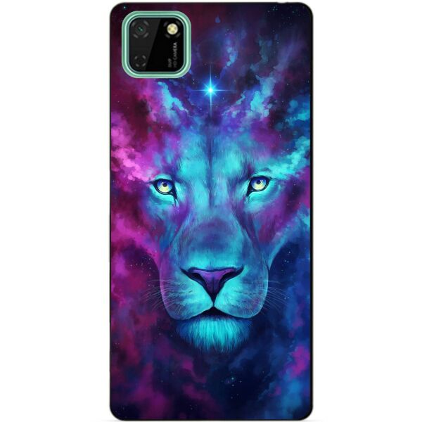 

Силиконовый чехол бампер Candy для Huawei Y5p с рисунком Космический лев