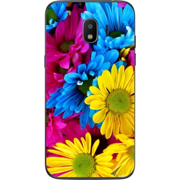 

Чехол силиконовый бампер Candy для Samsung J2 2018 Galaxy J250 с рисунком Хризантемы