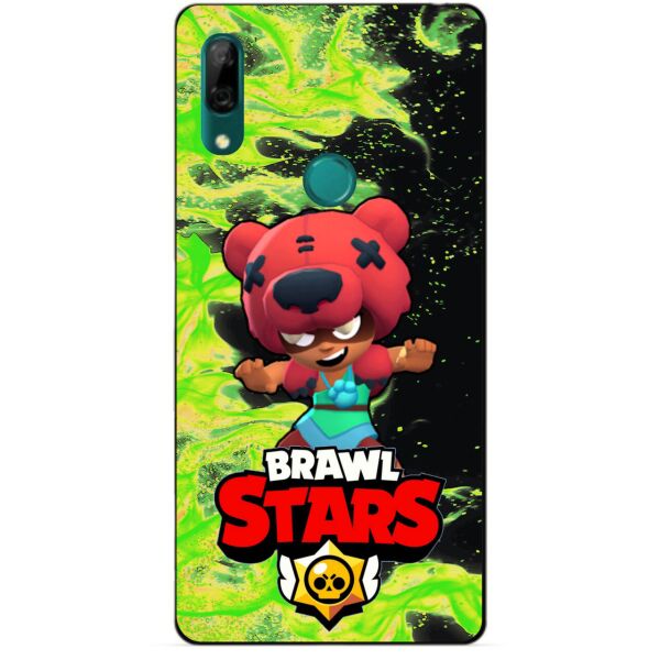 

Силиконовый бампер чехол Candy для Huawei P Smart Z с Героем Brawl Stars Нита