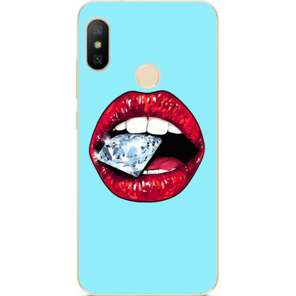 

Чехол силиконовый бампер Candy для Xiaomi Mi A2 с рисунком Алмаз