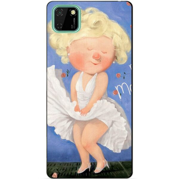 

Силиконовый чехол бампер Candy для Huawei Y5p с рисунком Мерлин Монро Гапчинская