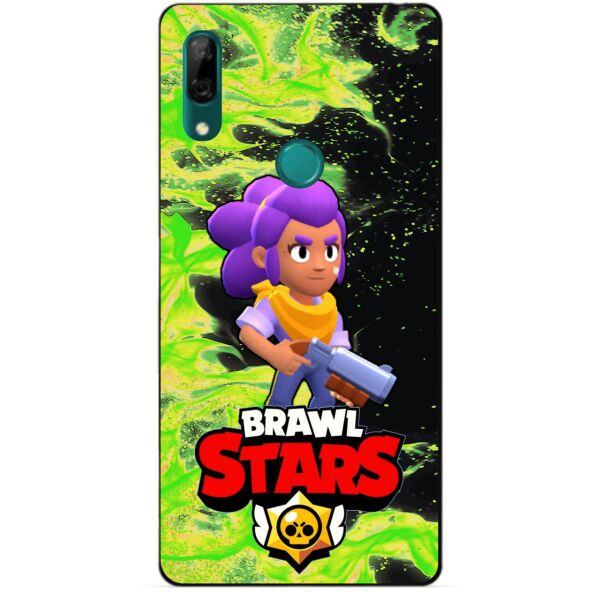 

Силиконовый бампер чехол Candy для Huawei P Smart Z с Героем Brawl Stars Шелли