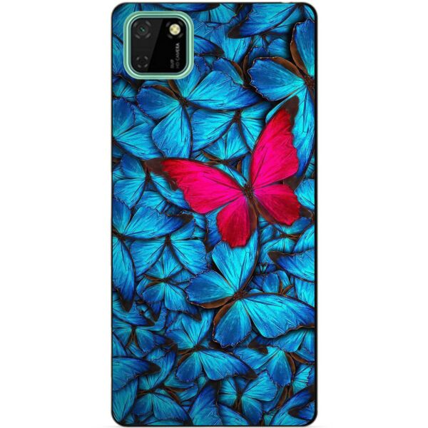 

Силиконовый чехол бампер Candy для Huawei Y5p с рисунком Мотыльки