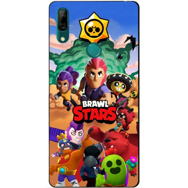 

Силиконовый бампер чехол Candy для Huawei P Smart Z с рисунком Brawl Stars