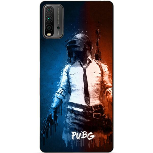 

Силиконовый бампер чехол Candy для Xiaomi Redmi 9T с рисунком PUBG