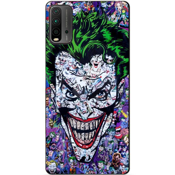 

Силиконовый бампер чехол Candy для Xiaomi Redmi 9T с рисунком Джокер