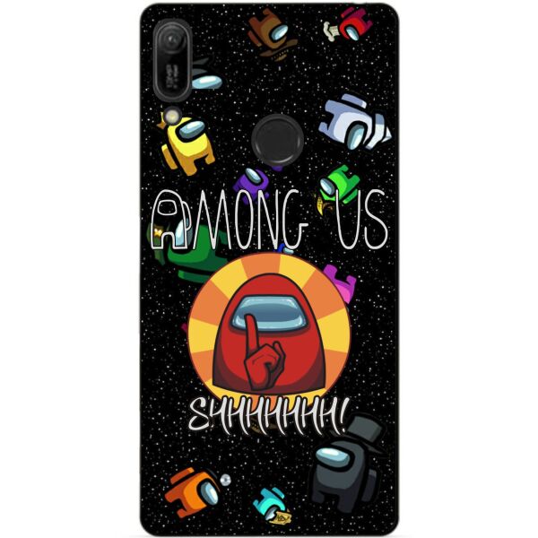 

Силиконовый чехол бампер Candy для Huawei Y6 Pro 2019 с рисунком Among Us