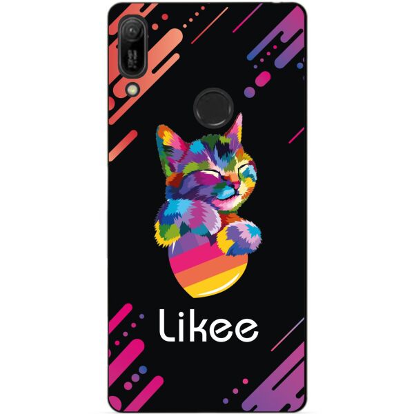 

Силиконовый чехол бампер Candy для Huawei Y6 Pro 2019 с рисунком Likee