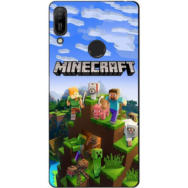 

Силиконовый чехол бампер Candy для Huawei Y6 Pro 2019 с рисунком Minecraft