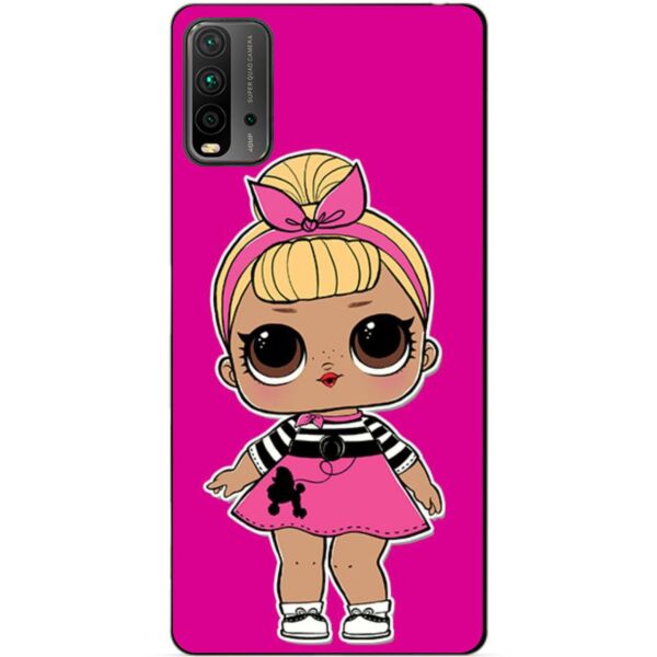 

Силиконовый бампер чехол Candy для Xiaomi Redmi 9T с рисунком Куколка ЛОЛ