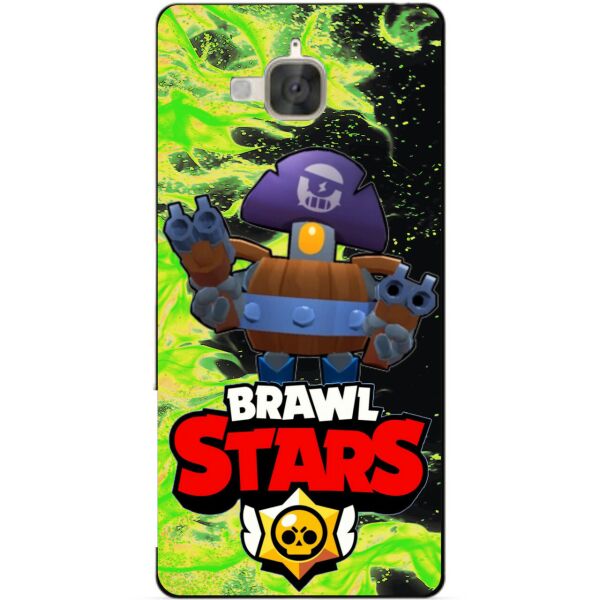 

Силиконовый чехол бампер Candy для Huawei Y6 Pro с Героем Brawl Stars Деррил