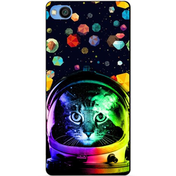 

Чехол силиконовый Candy для Xiaomi Redmi Go с рисунком Кот в шлеме