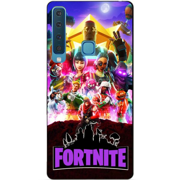 

Силиконовый бампер чехол Candy для Samsung A9 2018 Galaxy A920 с рисунком Fortnite