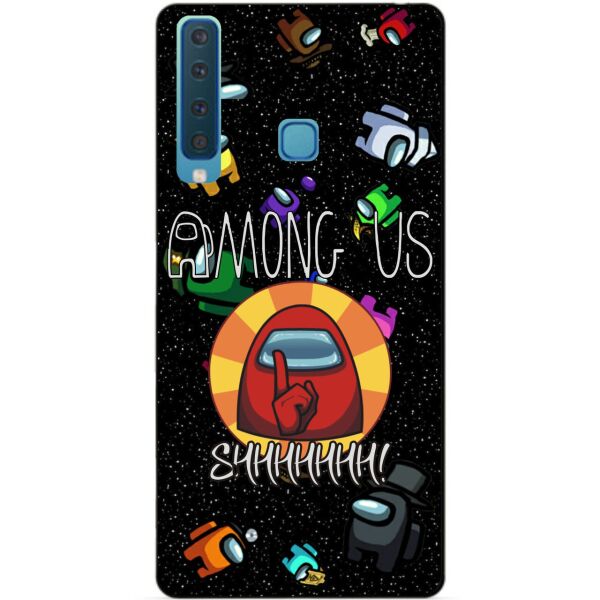 

Силиконовый бампер чехол Candy для Samsung A9 2018 с игрой Among Us