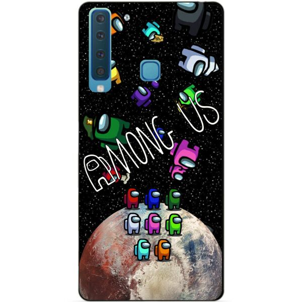 

Силиконовый бампер чехол Candy для Samsung A9 2018 с игрой Амонг Ас