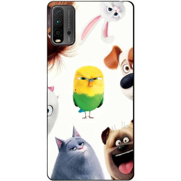 

Силиконовый бампер чехол Candy для Xiaomi Redmi 9T с рисунком Тайная Жизнь Домашних Животных